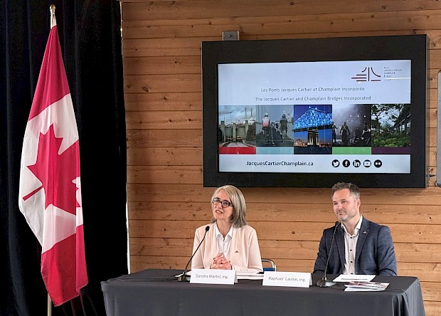 Travaux, inspections et études au pont de Québec : mise à jour des activités de PJCCI