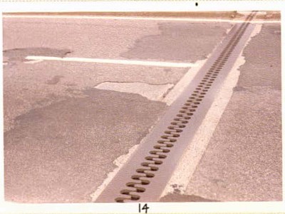 Repairs to edge girders and expansion joints