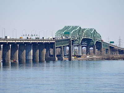 Annonce du remplacement du pont Champlain