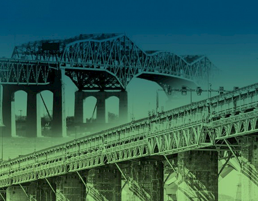 Déconstruction du pont Champlain d’origine : avancement des travaux à l’Île des Sœurs