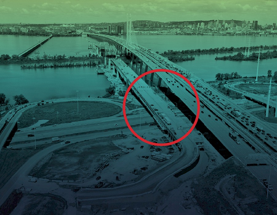 Deconstruction of the original Champlain Bridge: Major work blitzes this fall in the sector of Hwy. 132